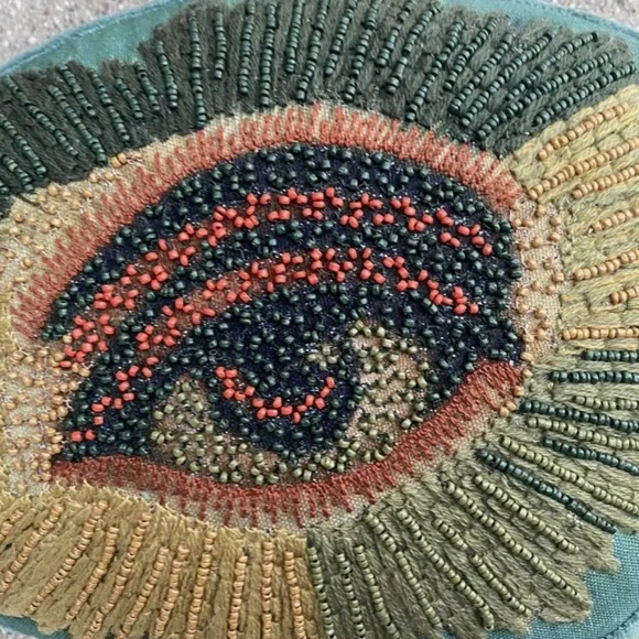 John Derian for Target Evil Eye Beaded Pillow - Picture 8 of 9